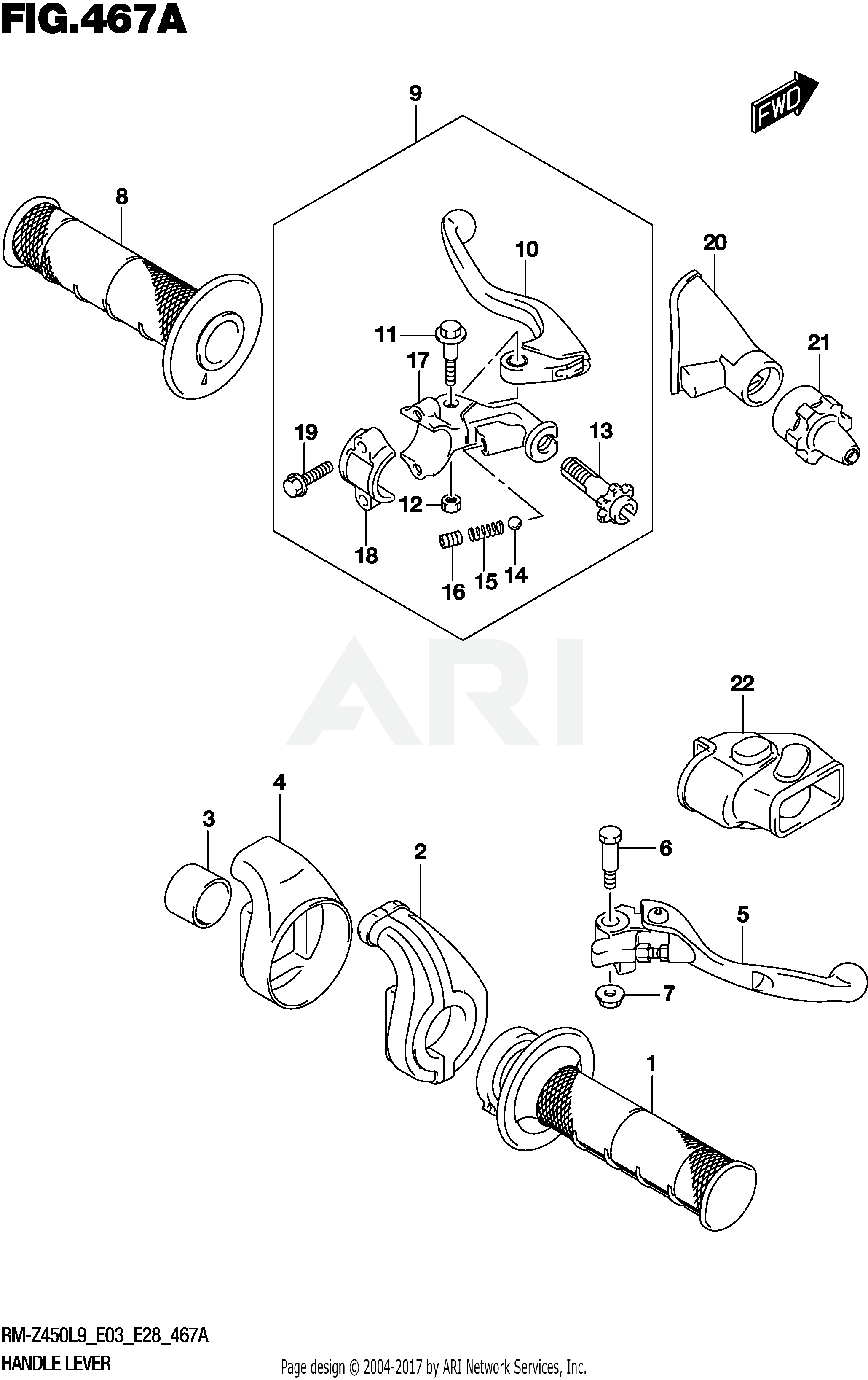 HANDLE LEVER