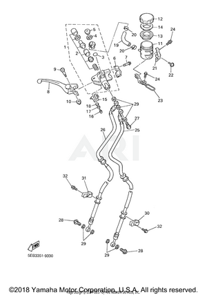 FRONT MASTER CYLINDER