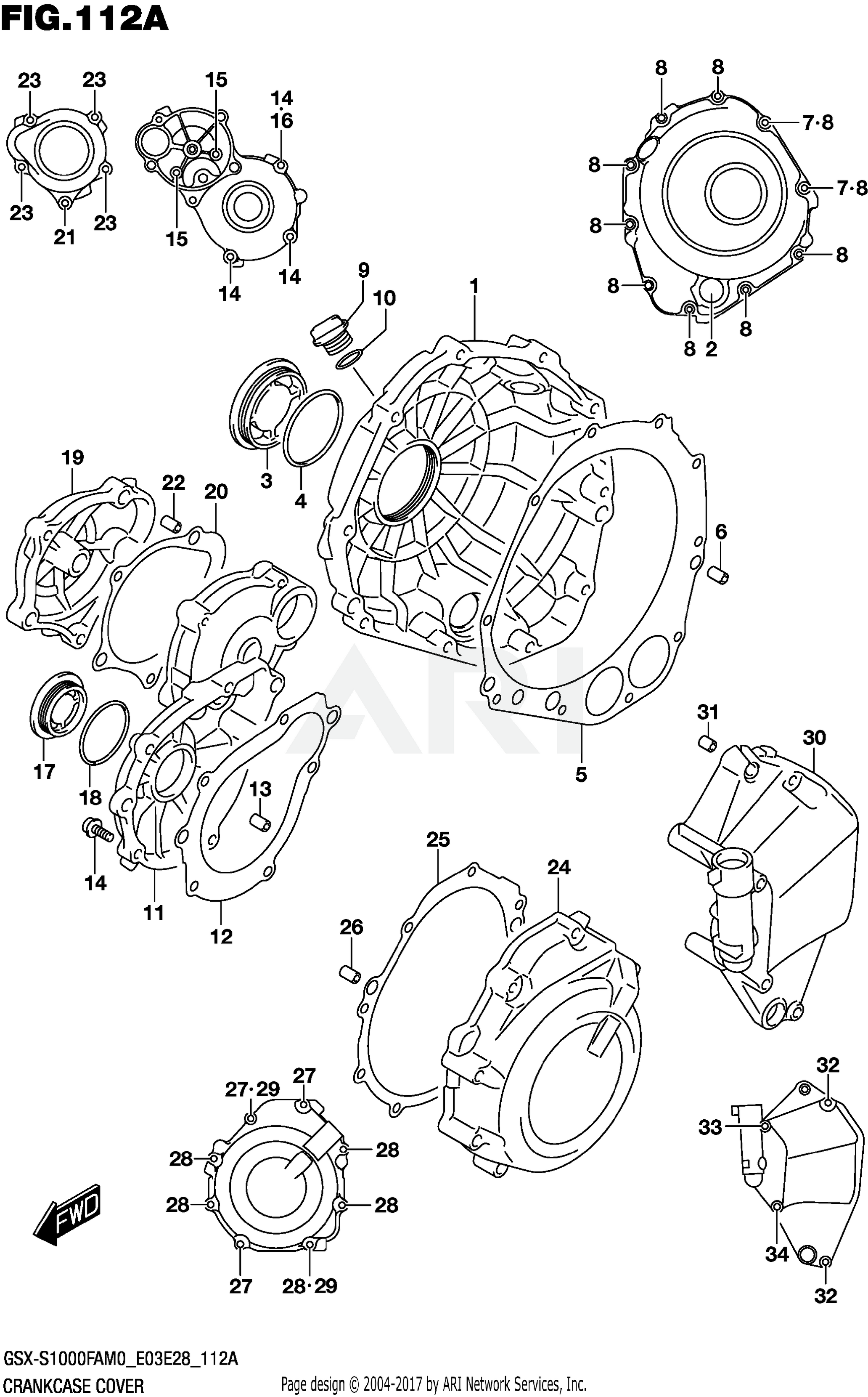 CRANKCASE COVER