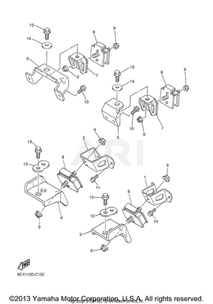 ENGINE BRACKET