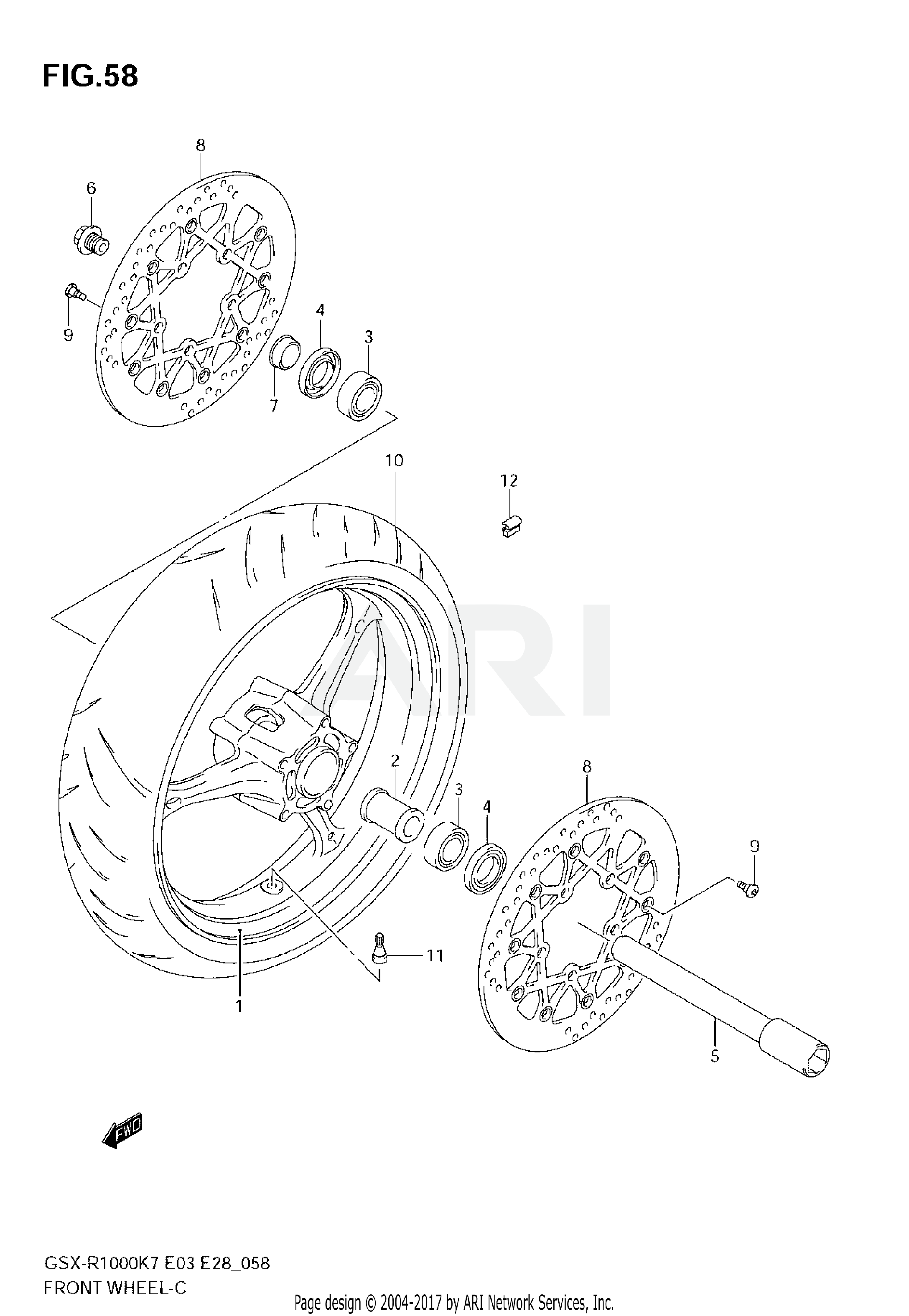 FRONT WHEEL