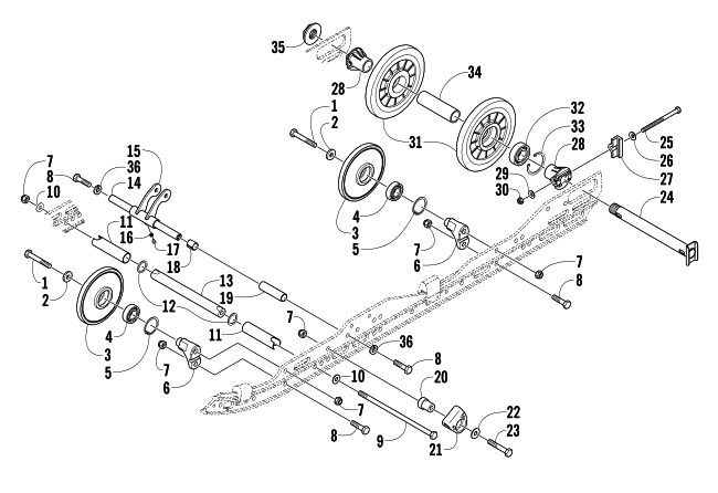 IDLER WHEEL ASSEMBLY