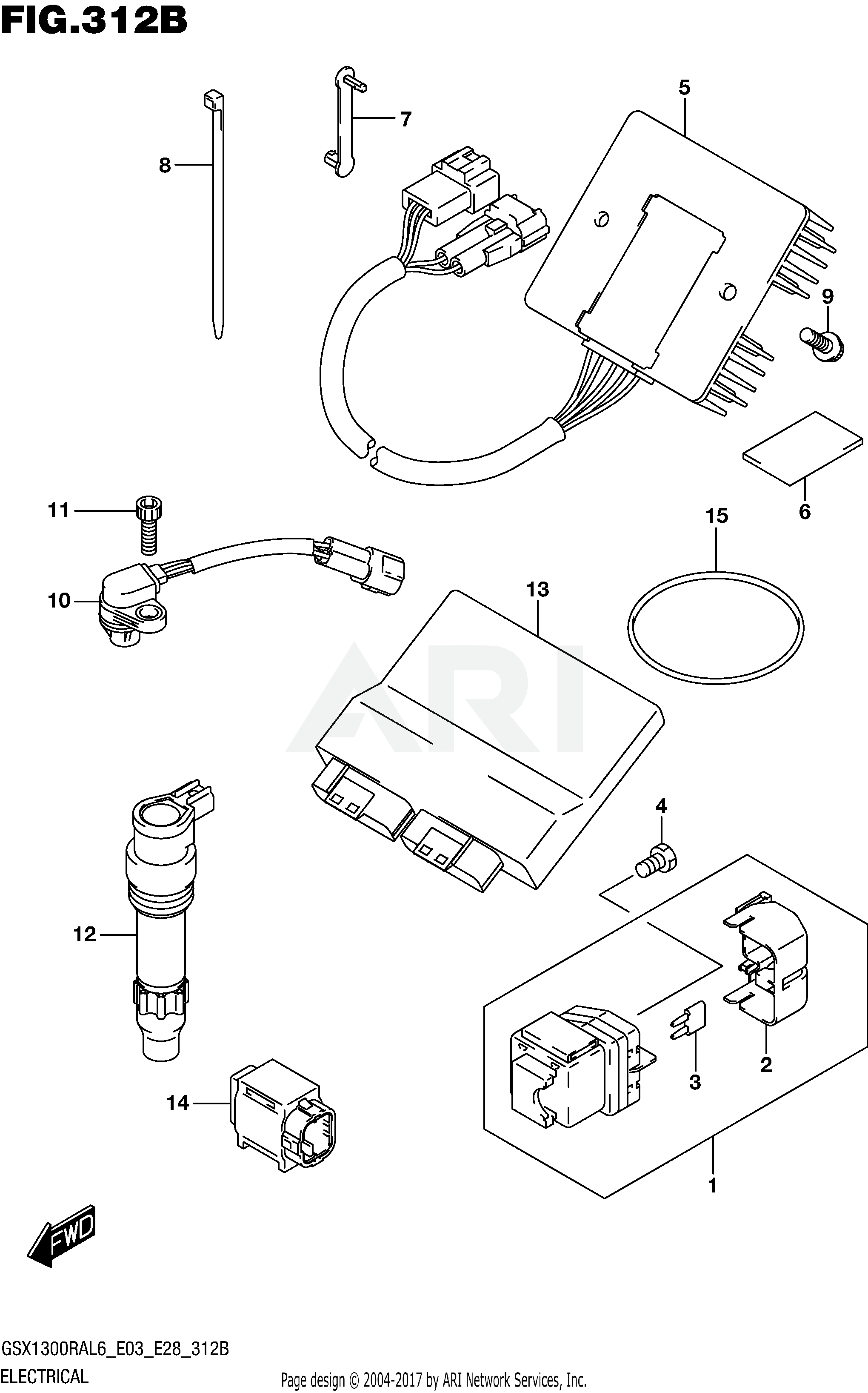 ELECTRICAL (GSX1300RAL6 E28)