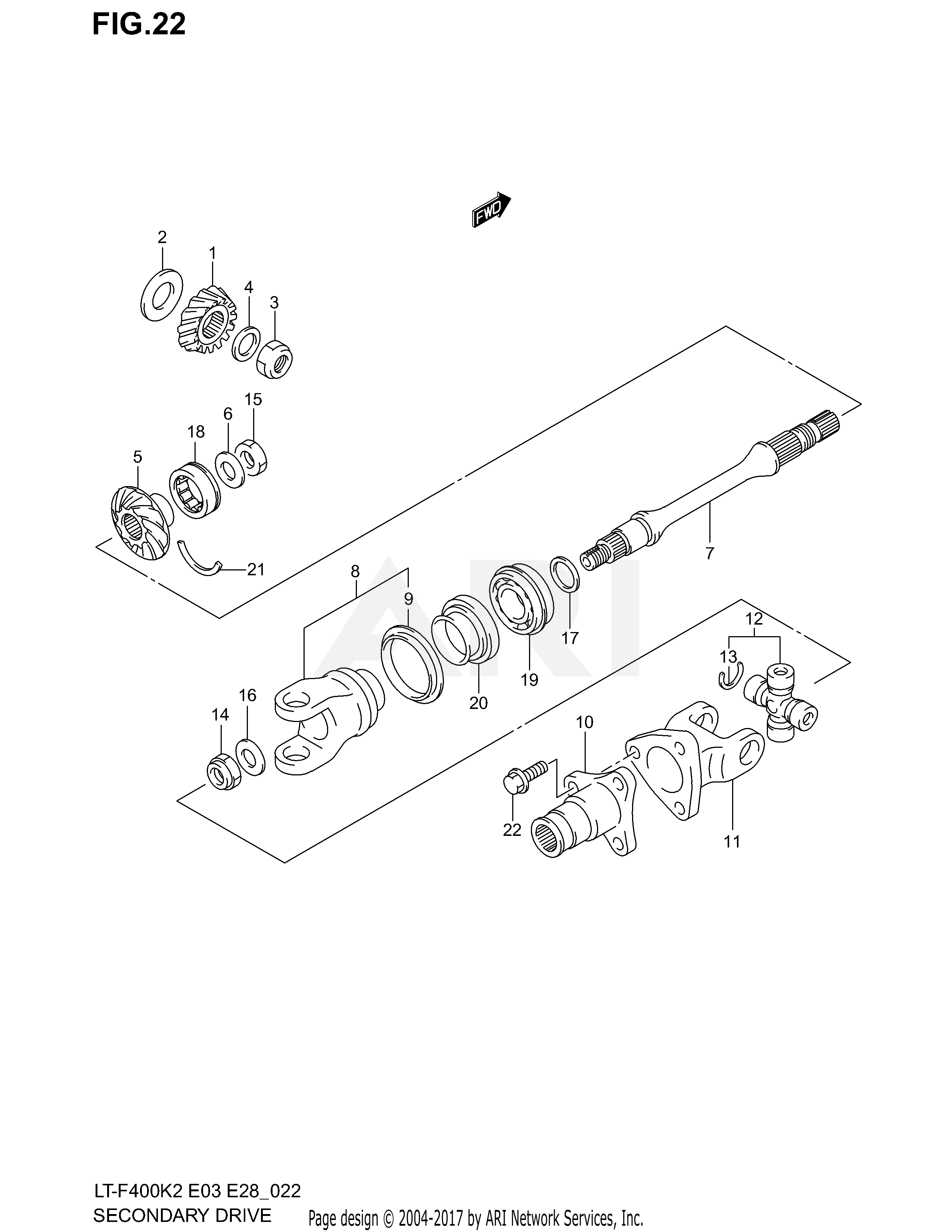 SECONDARY DRIVE