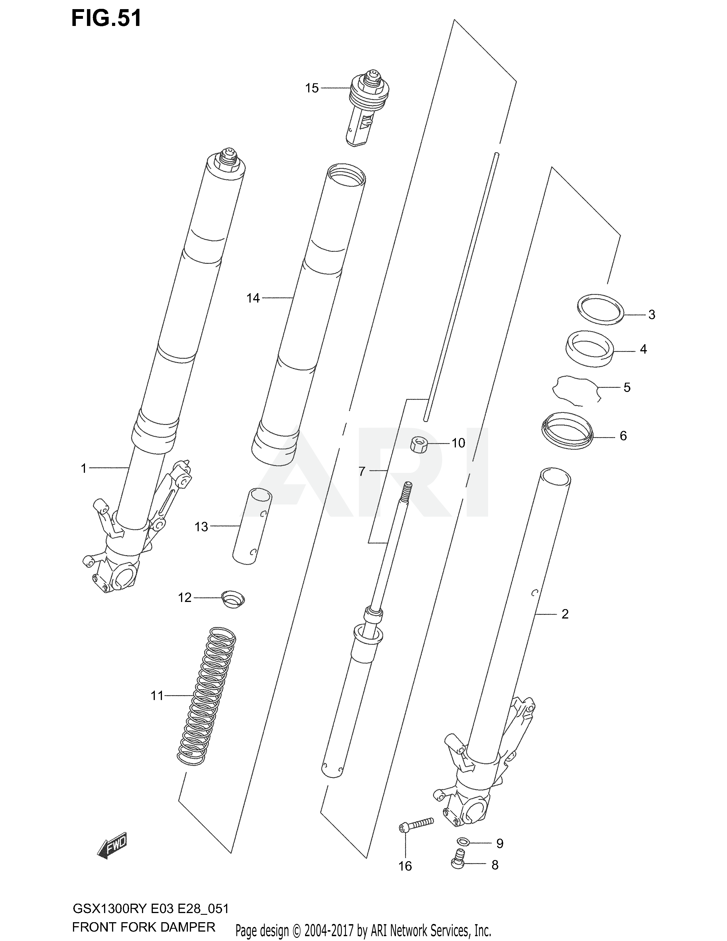 FRONT FORK DAMPER