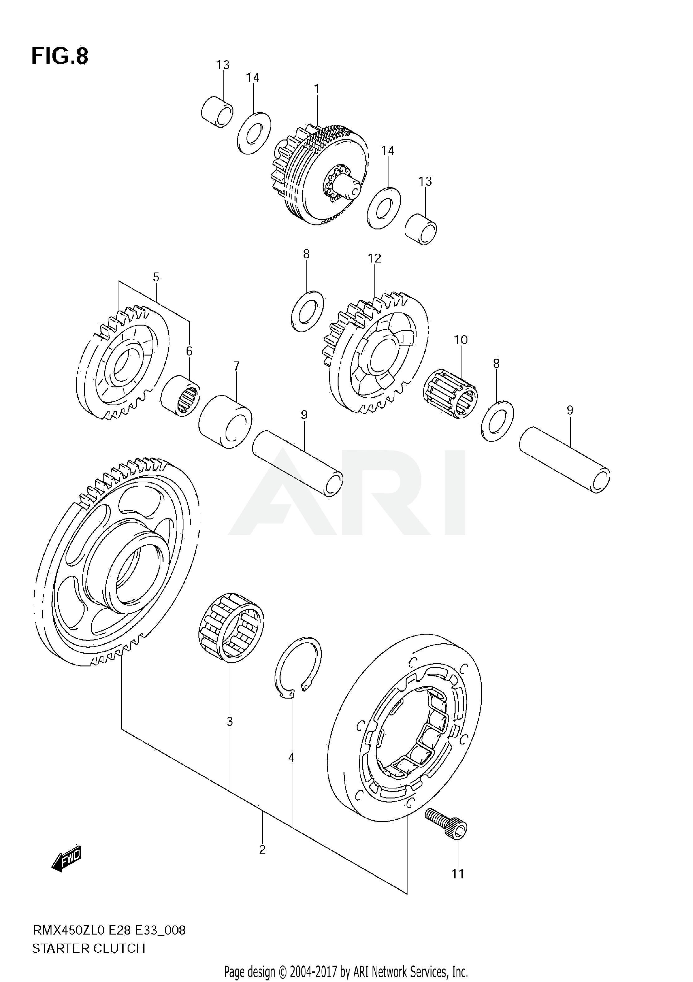 STARTER CLUTCH