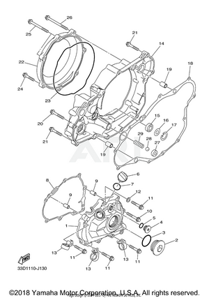 CRANKCASE COVER 1