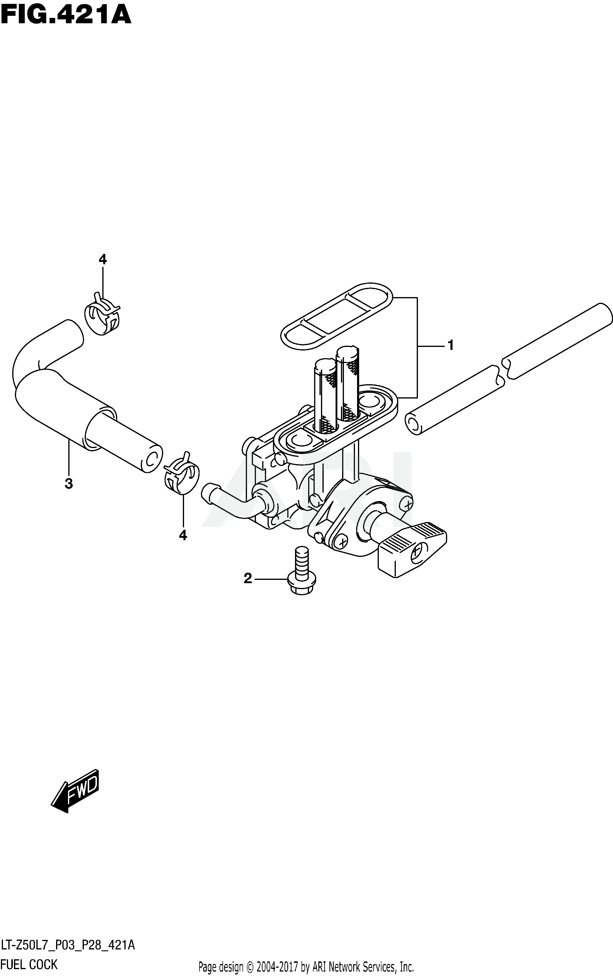 FUEL COCK (LT-Z50L7 P03)