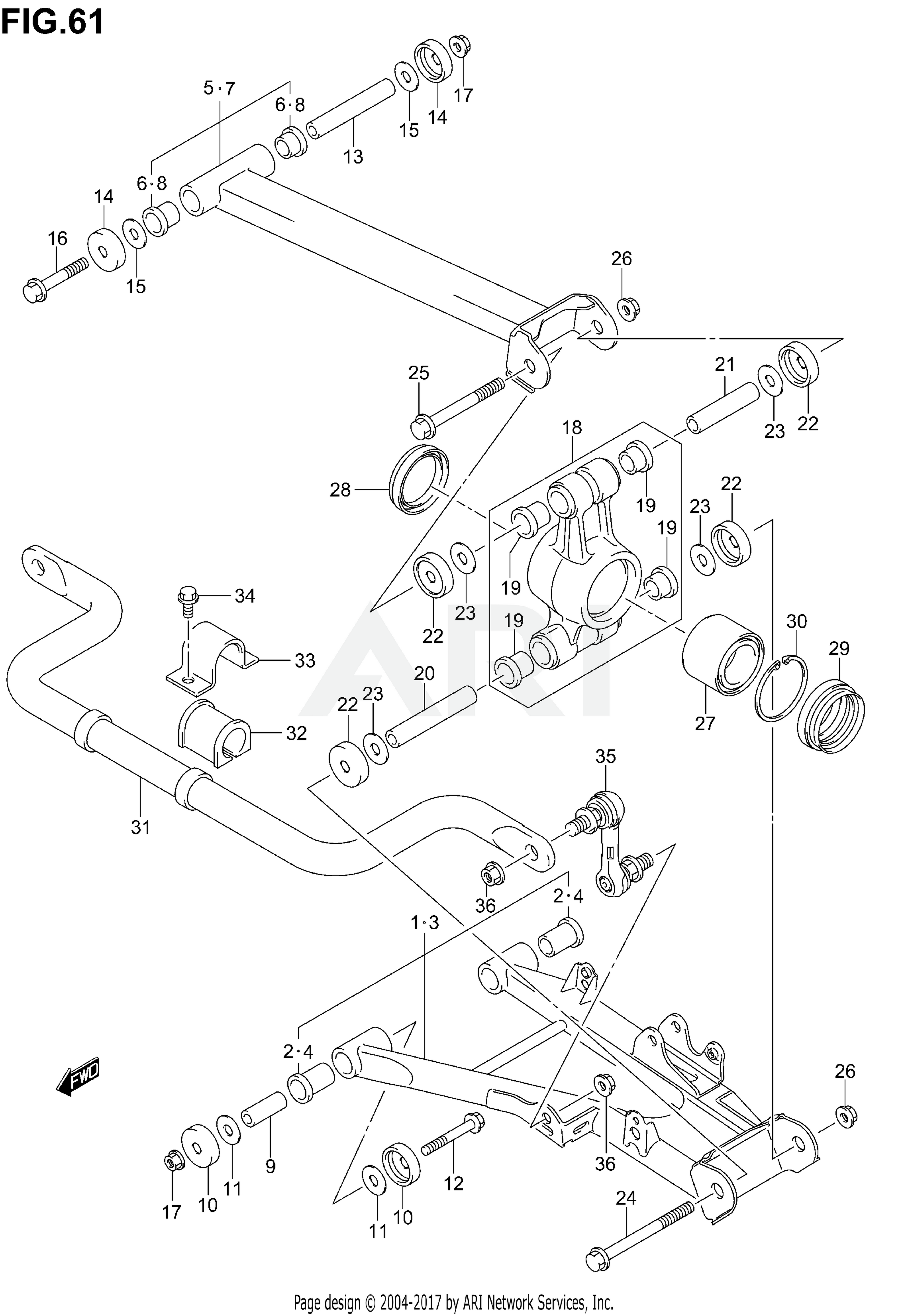 REAR SUSPENSION ARM