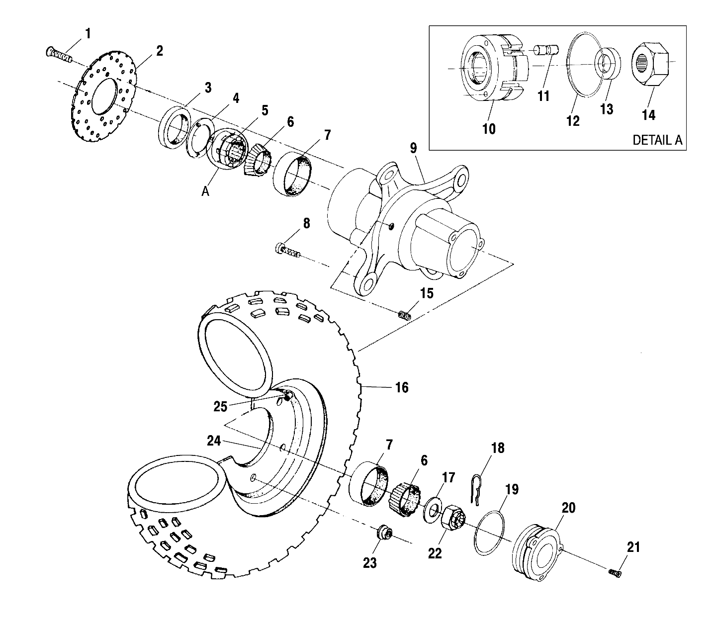 FRONT WHEEL - A01BG50AA (4963766376B005)