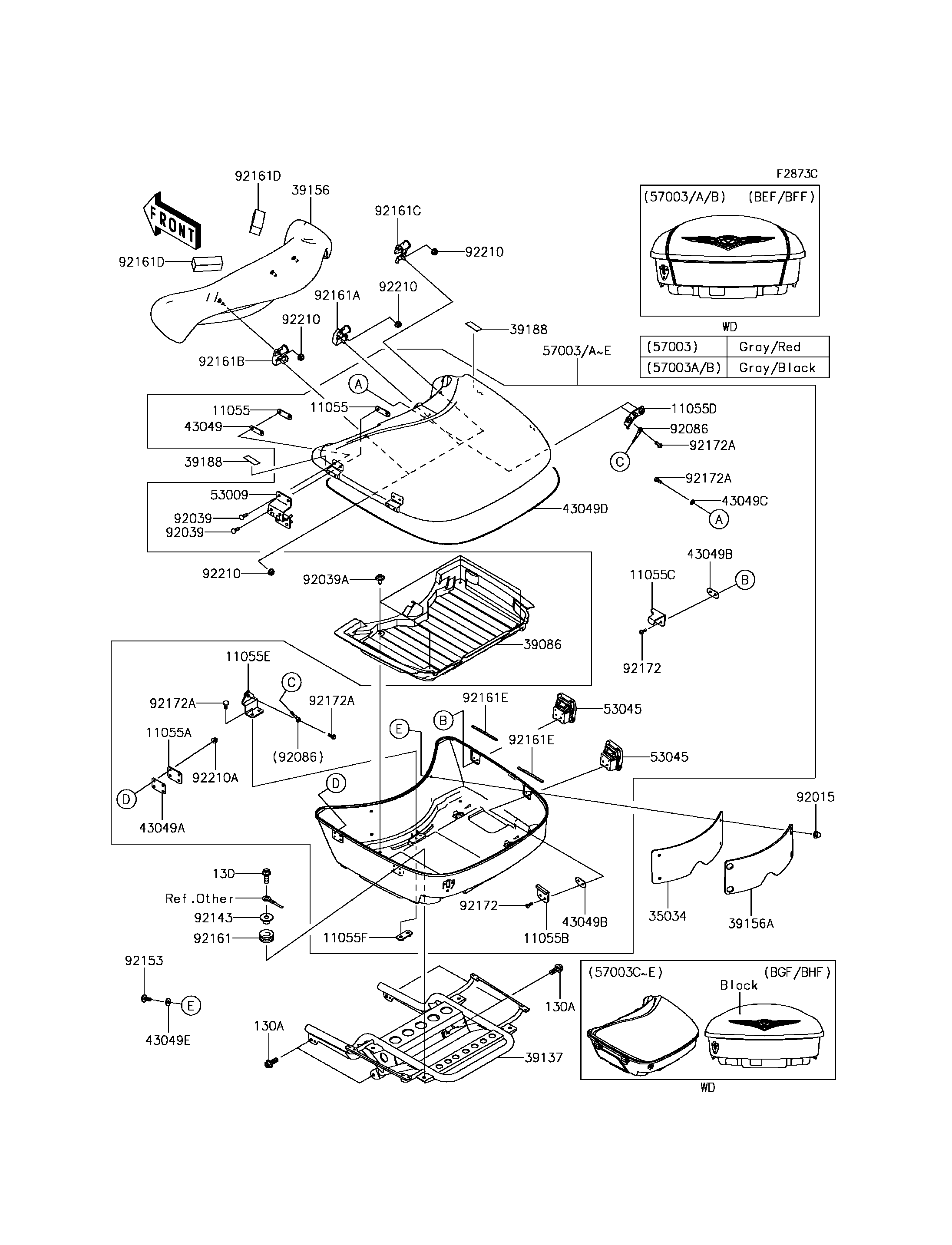 Saddlebags(Trunk)(BEF-BHF)