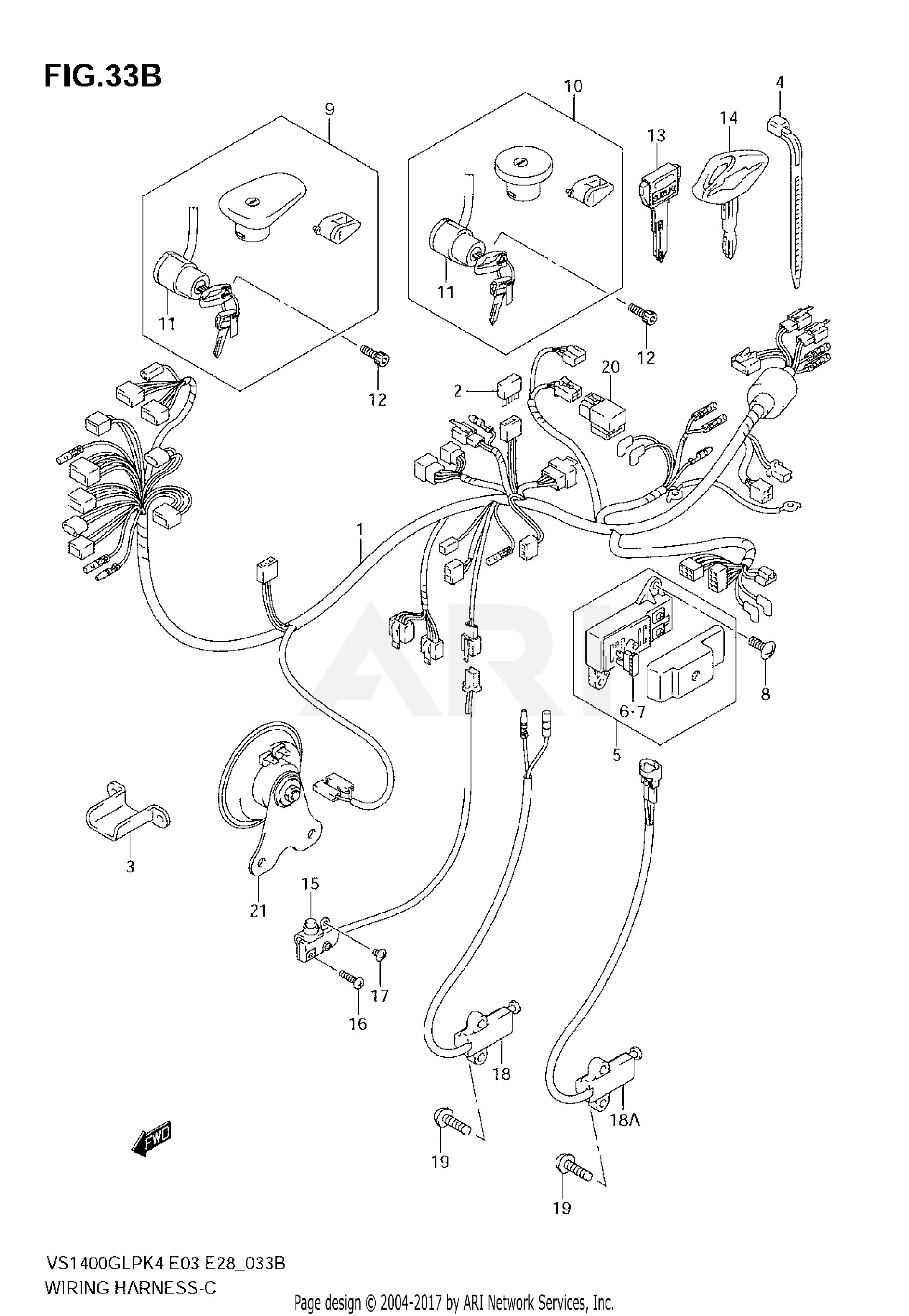 WIRING HARNESS (VS1400K6/K7/K8)