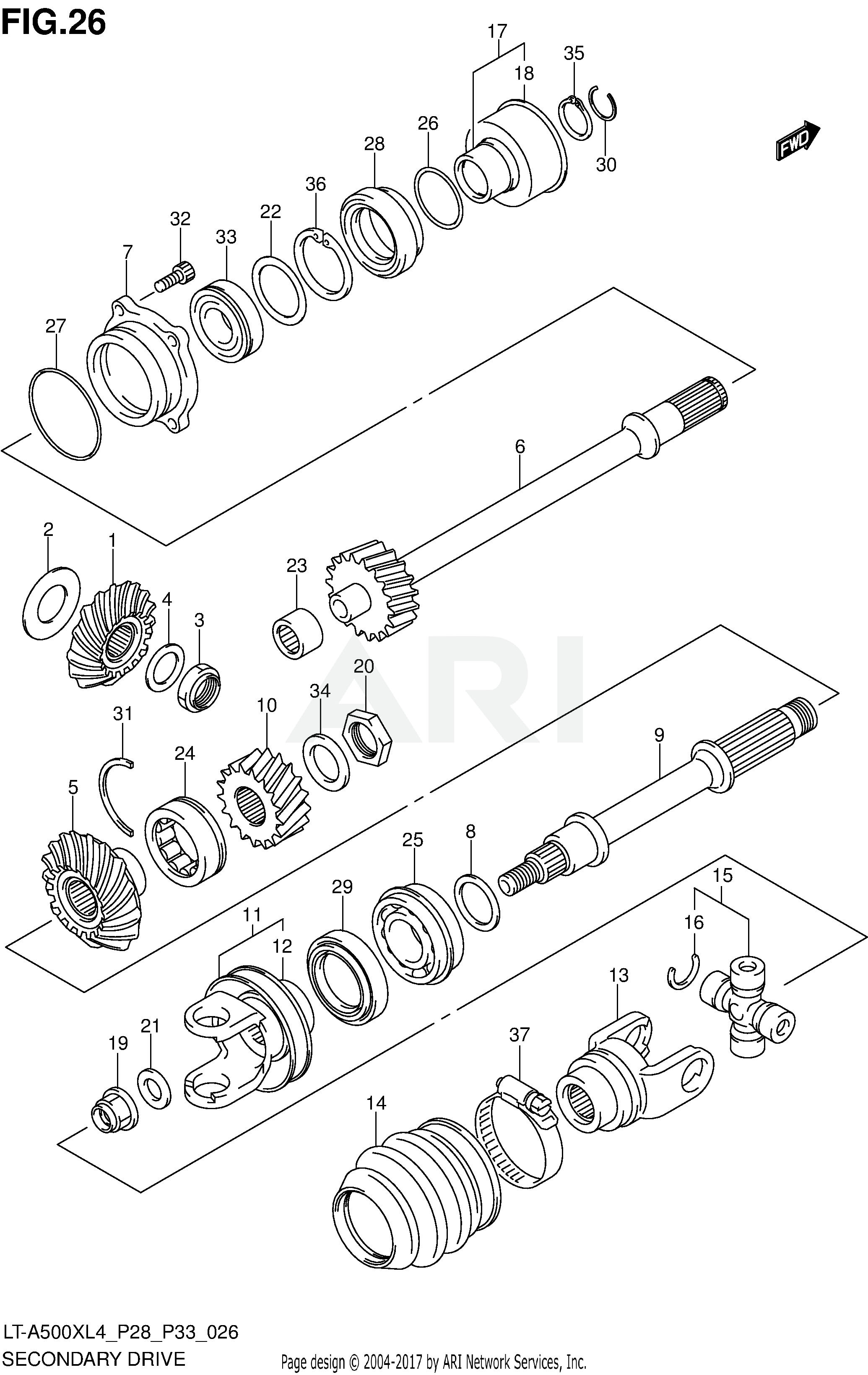 SECONDARY DRIVE