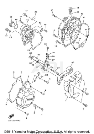 CRANKCASE COVER 1