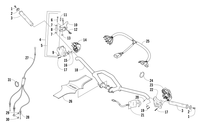 HANDLEBAR AND CONTROLS