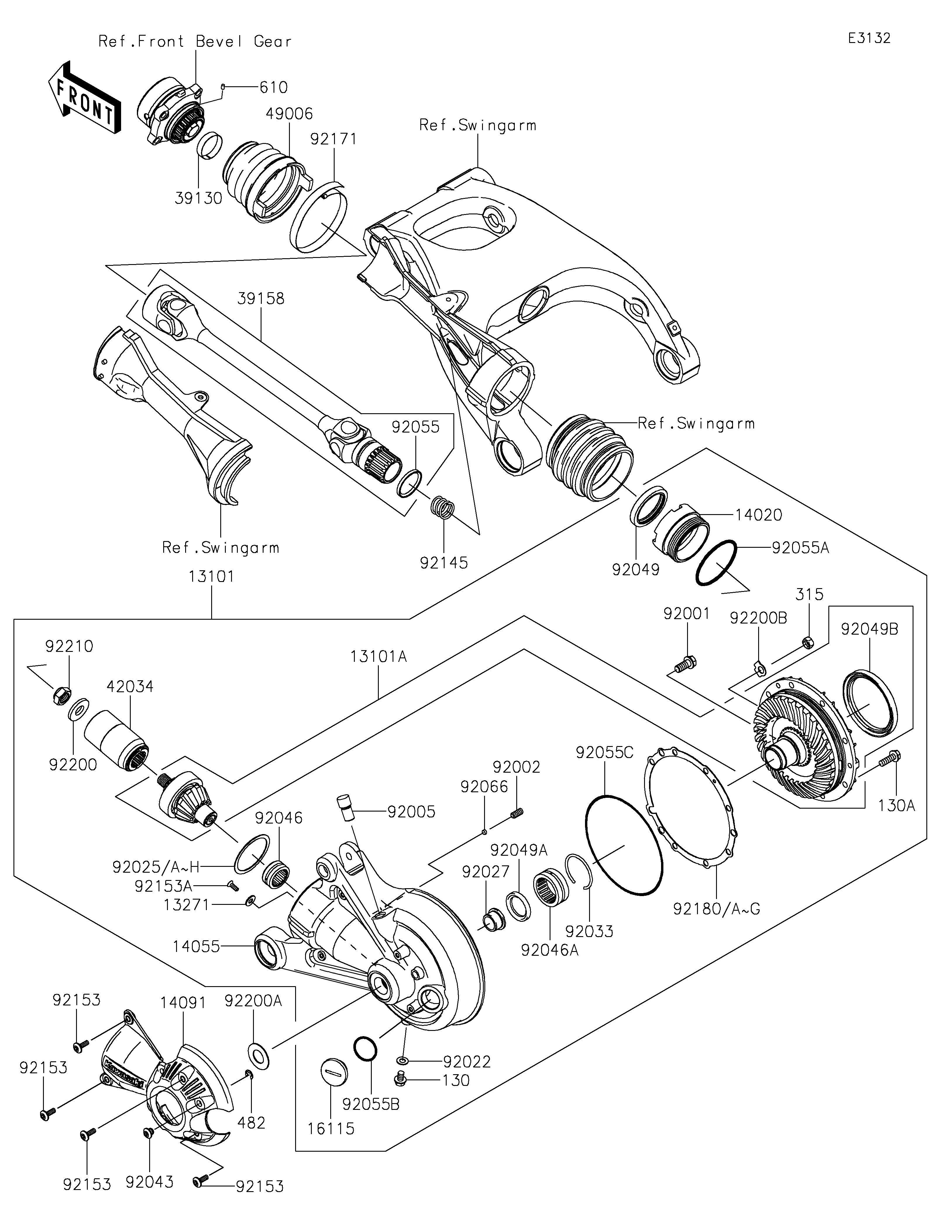 Drive Shaft/Final Gear