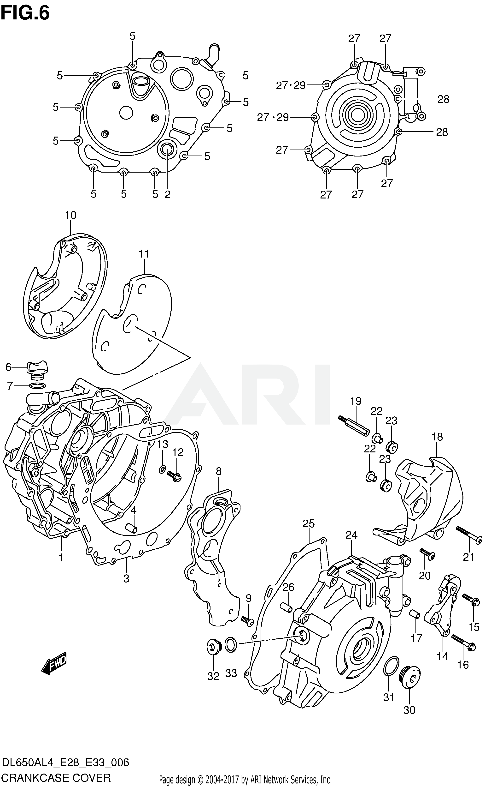 CRANKCASE COVER