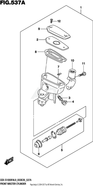 FRONT MASTER CYLINDER