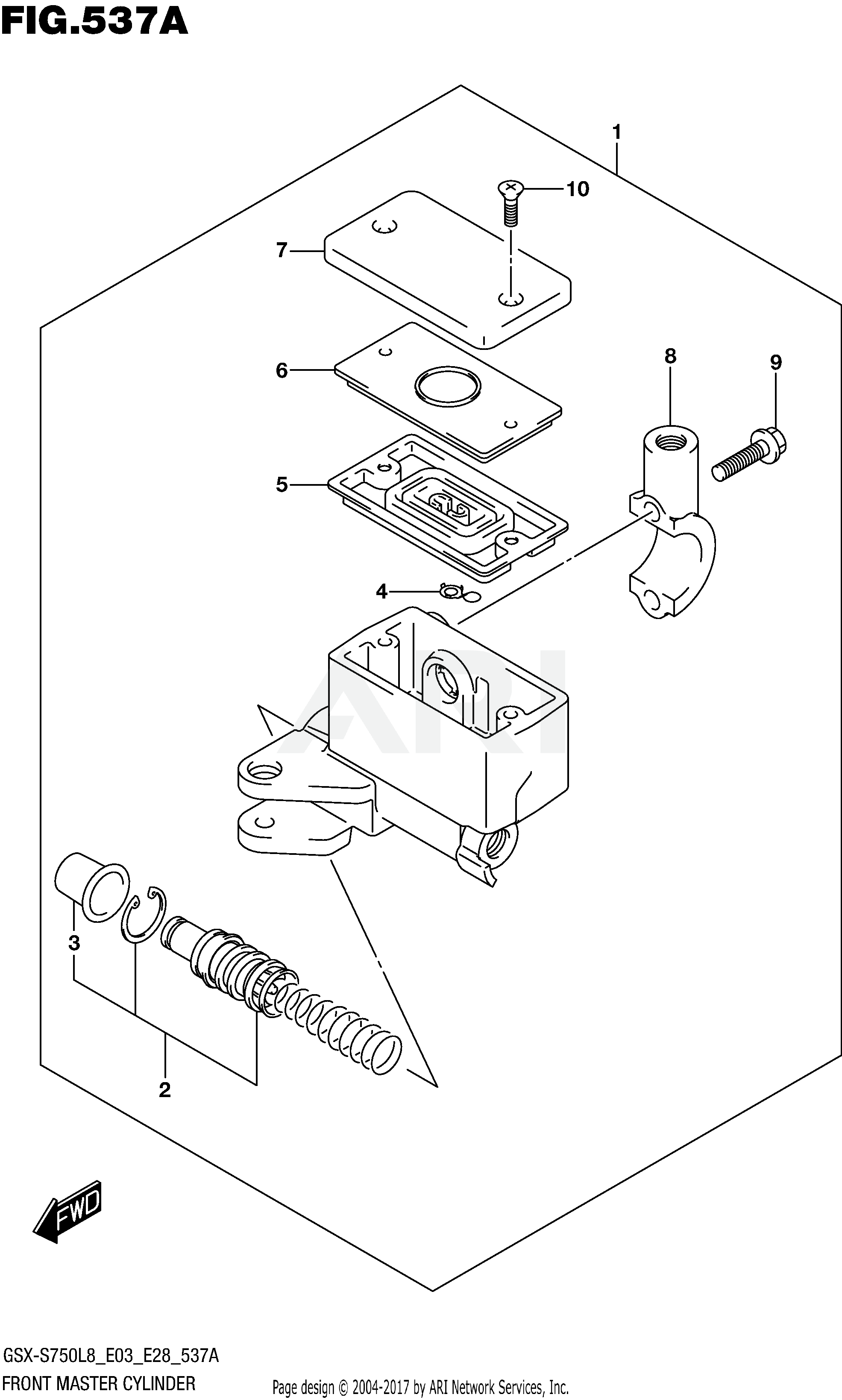 FRONT MASTER CYLINDER