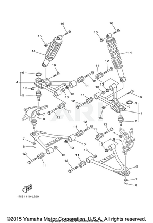 FRONT SUSPENSION WHEEL