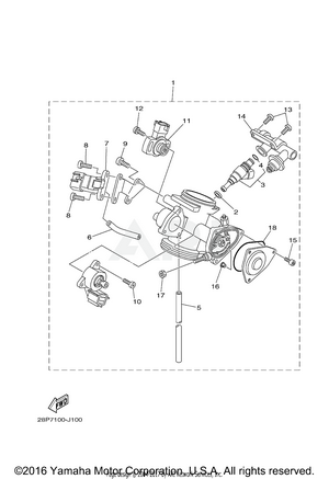 THROTTLE BODY ASSY 1