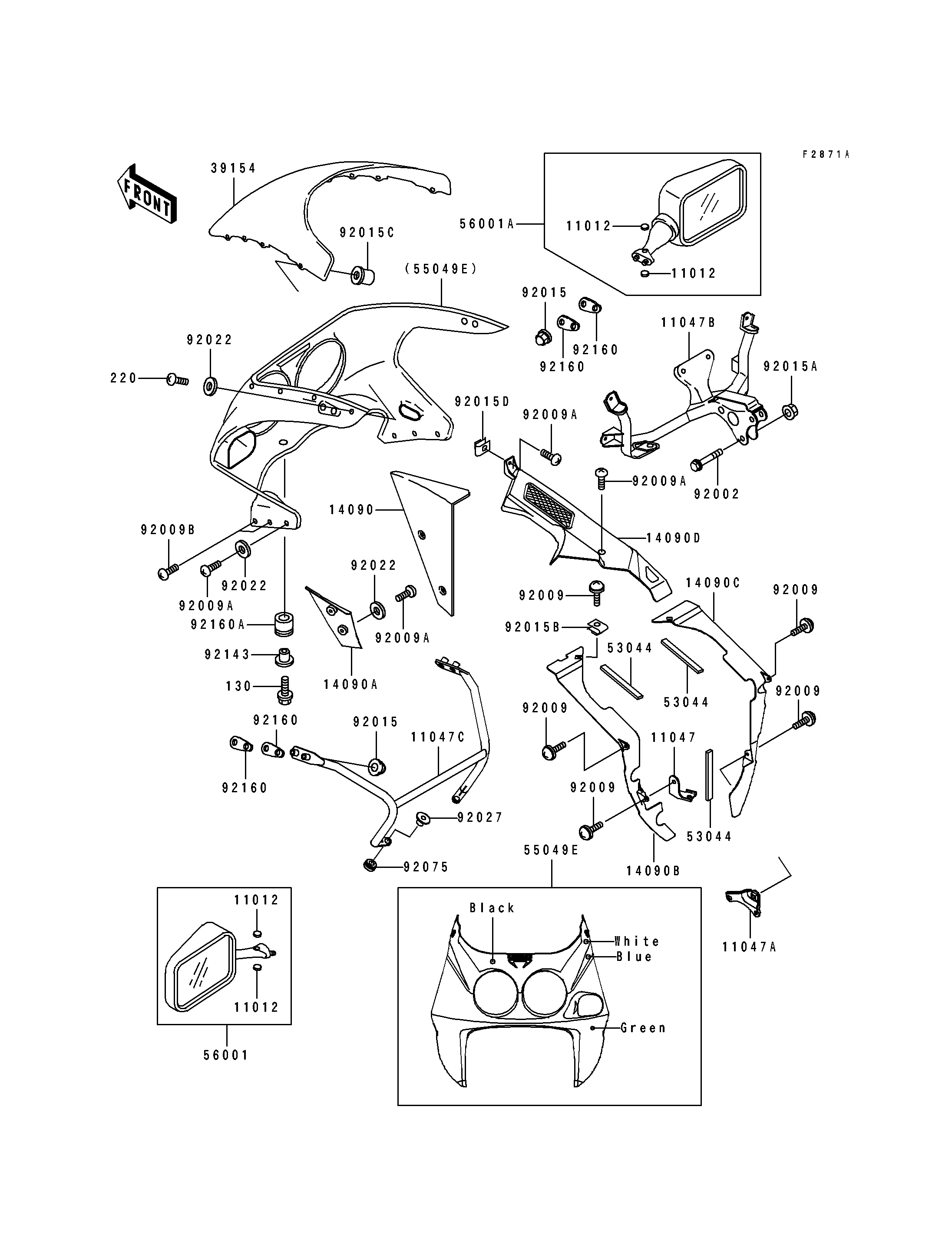 Cowling(ZX750-M2)