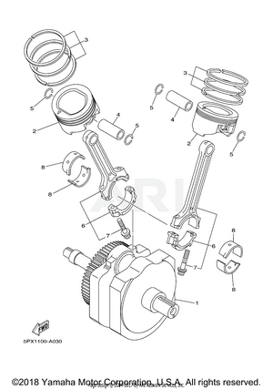 CRANKSHAFT PISTON