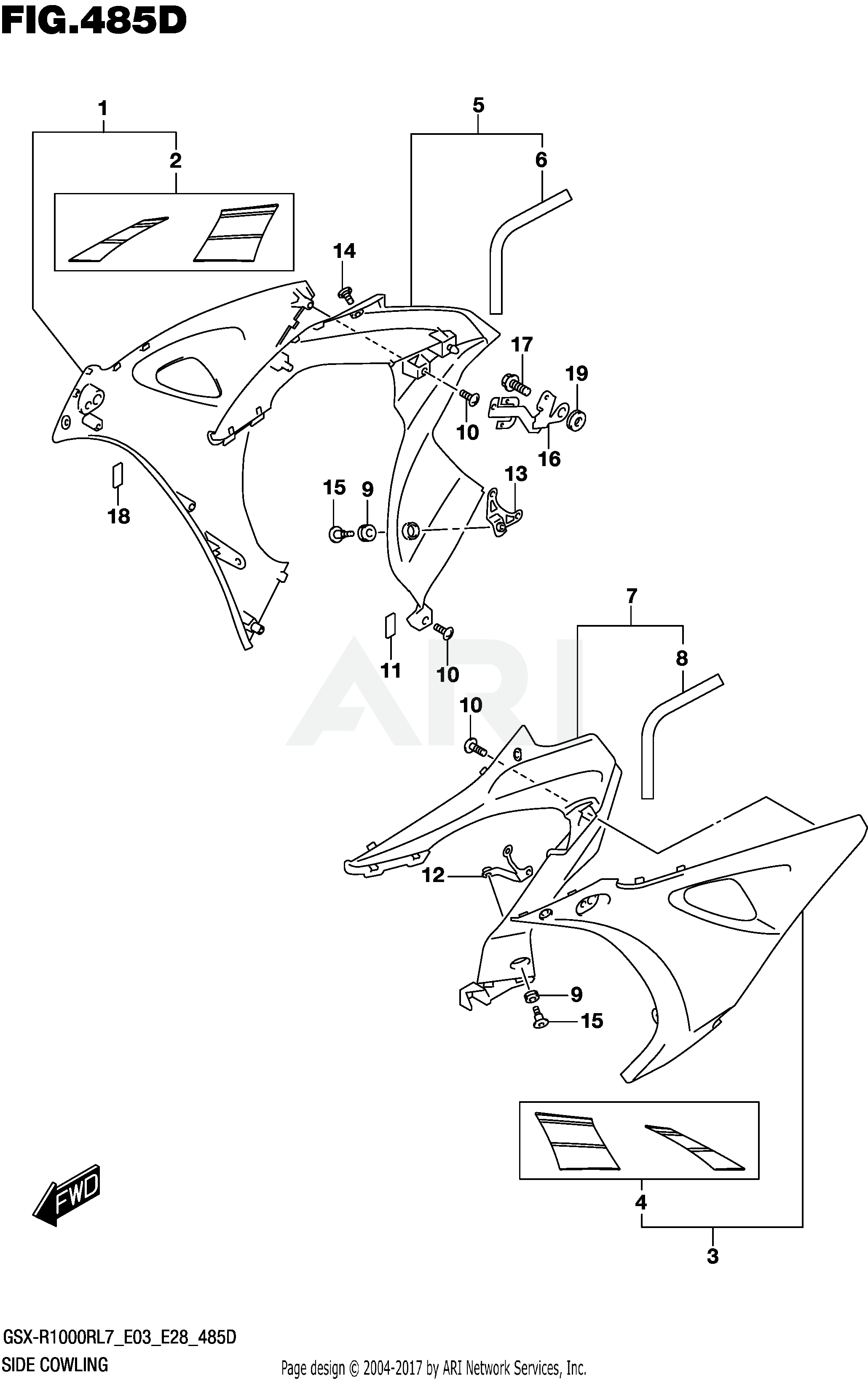 SIDE COWLING (GSX-R1000RZL7 E03)