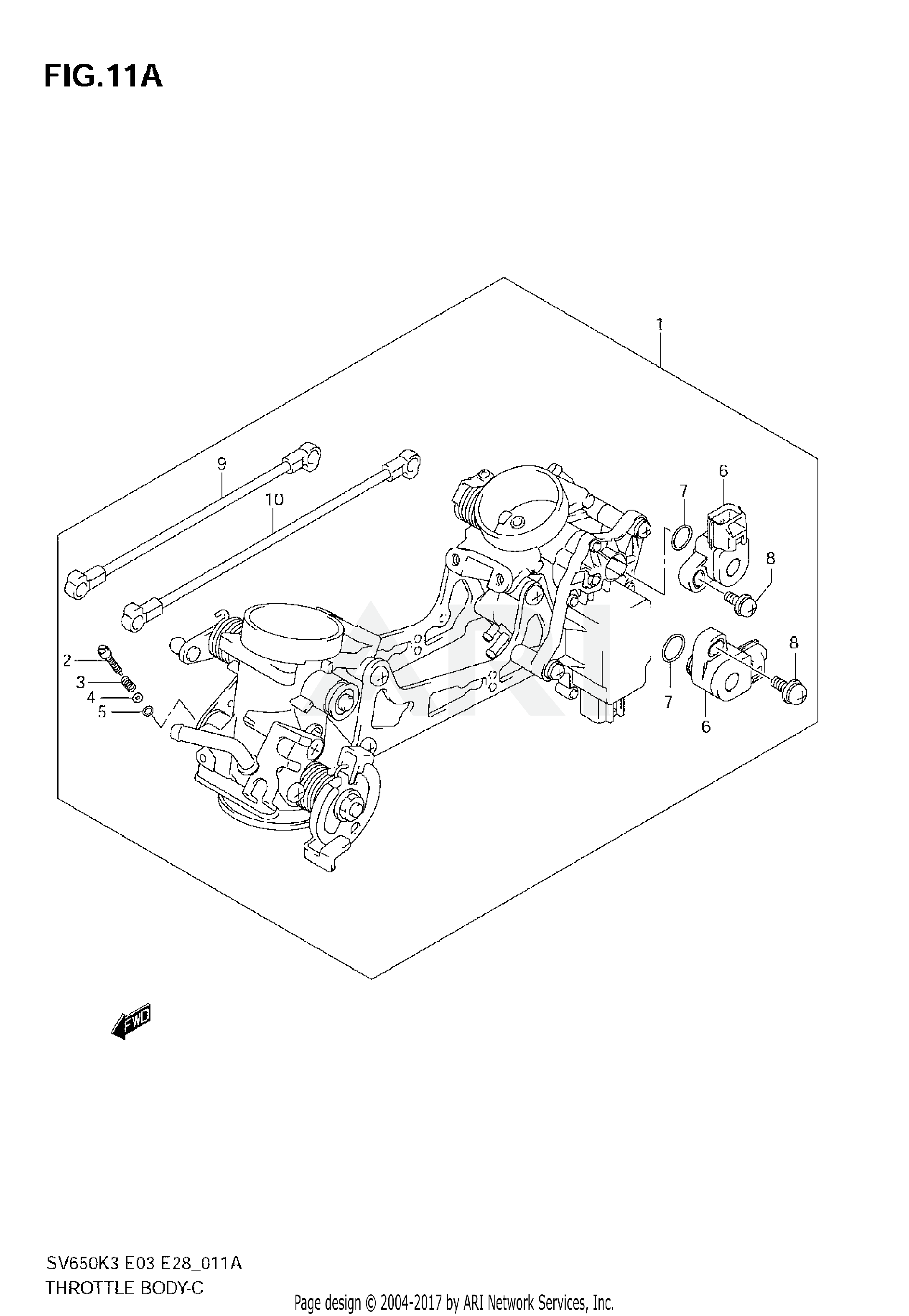 THROTTLE BODY (MODEL K7)