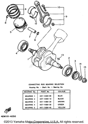 CRANKSHAFT PISTON