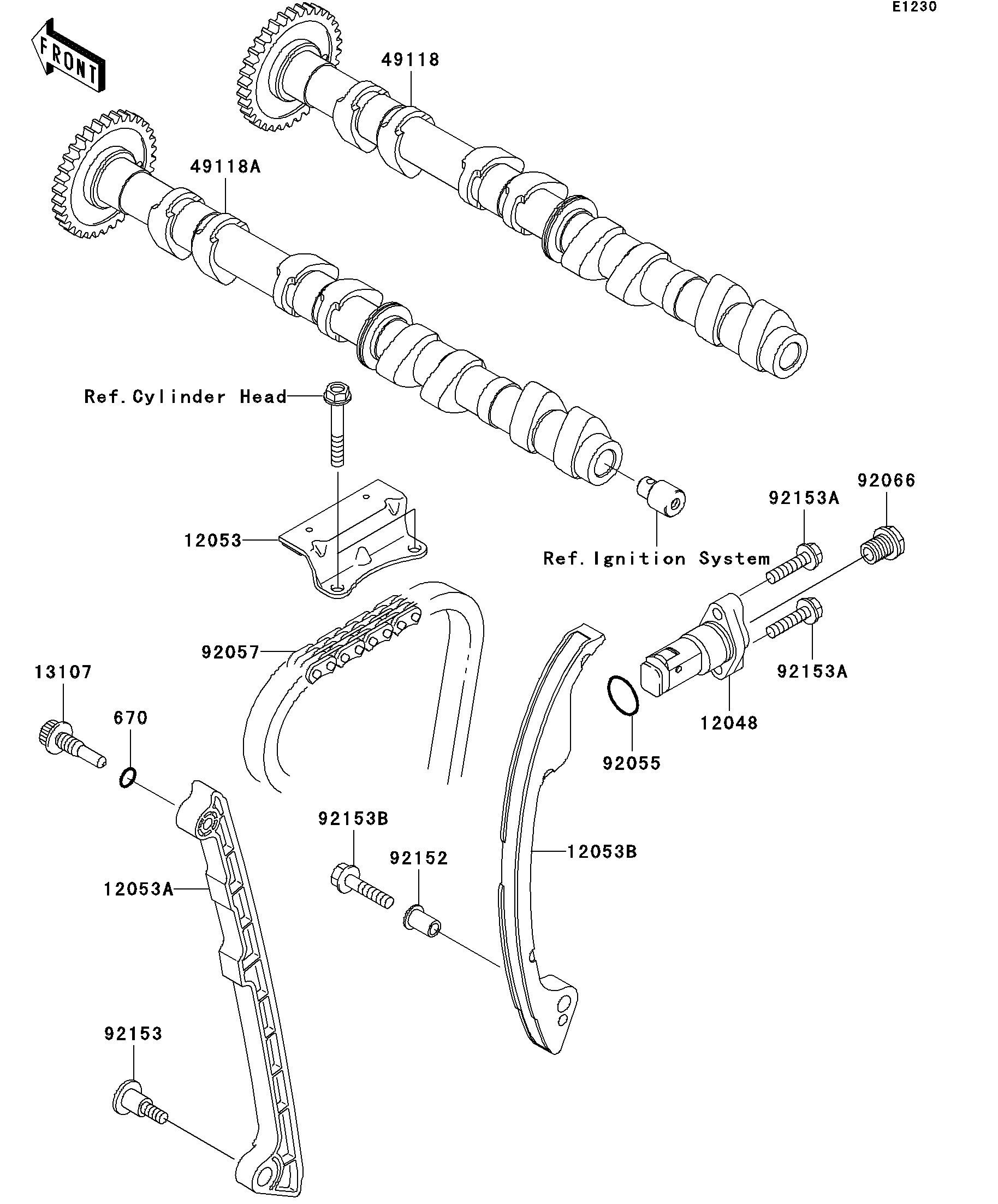 Camshaft(s)/Tensioner