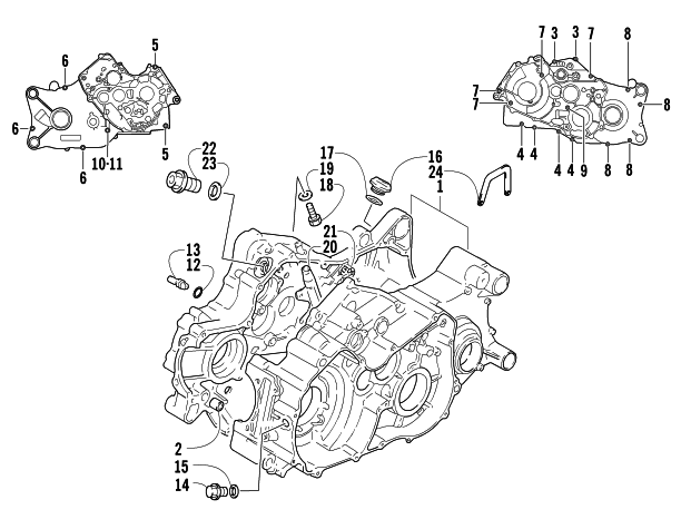 CRANKCASE ASSEMBLY