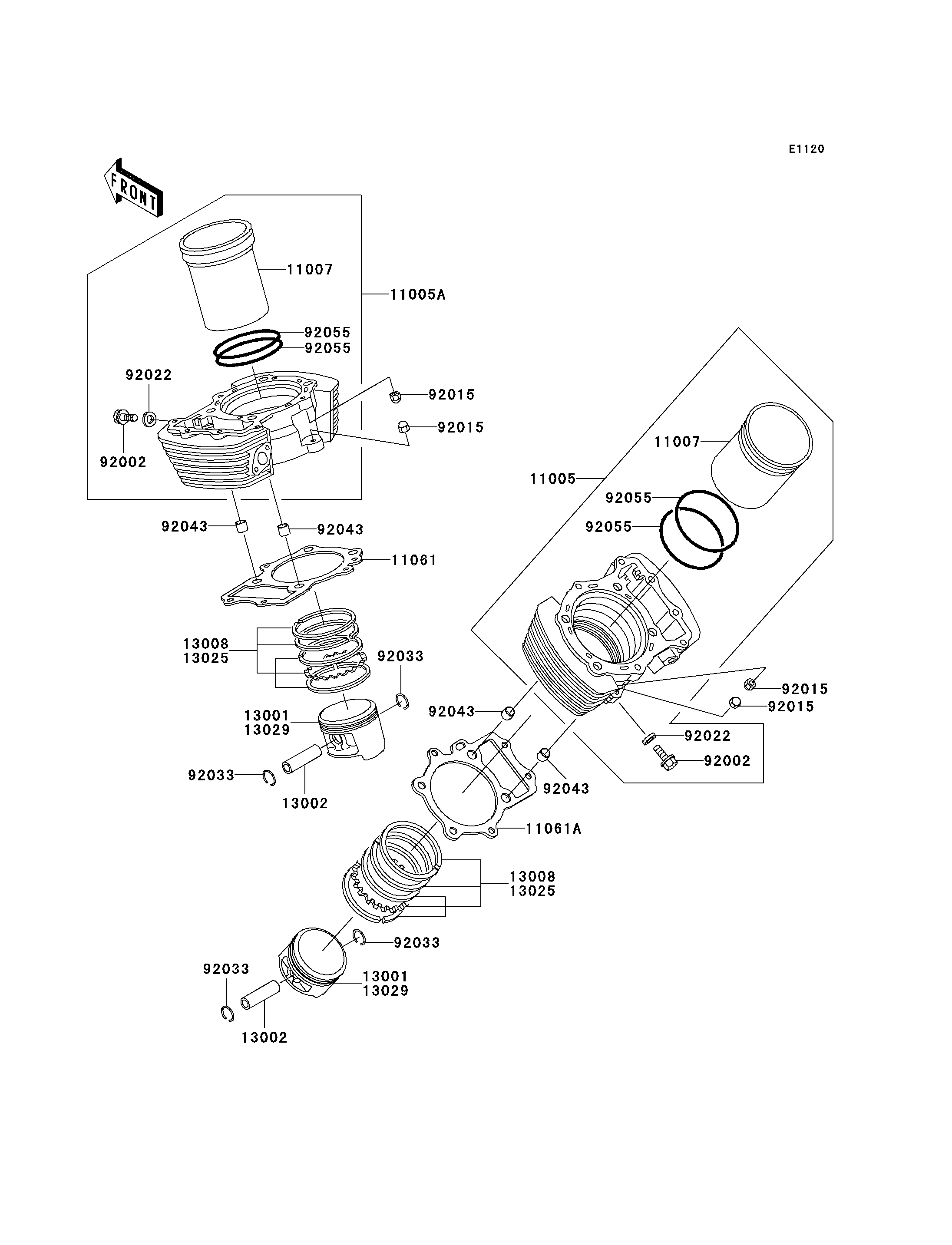 Cylinder/Piston(s)