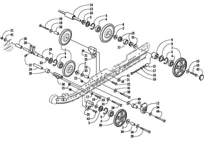 IDLER WHEEL ASSEMBLY