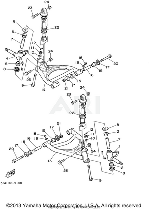 FRONT SUSPENSION WHEEL