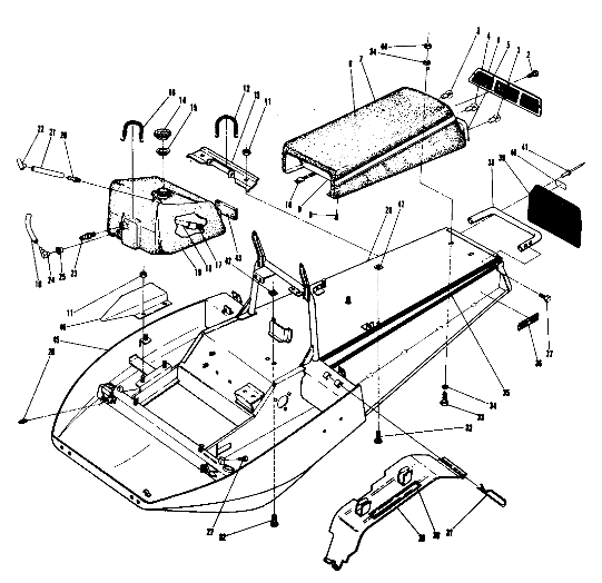 Chassis and Seat (4910961096001A)