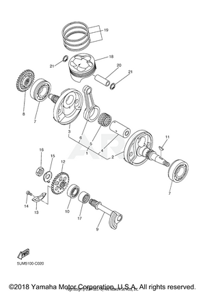 CRANKSHAFT PISTON