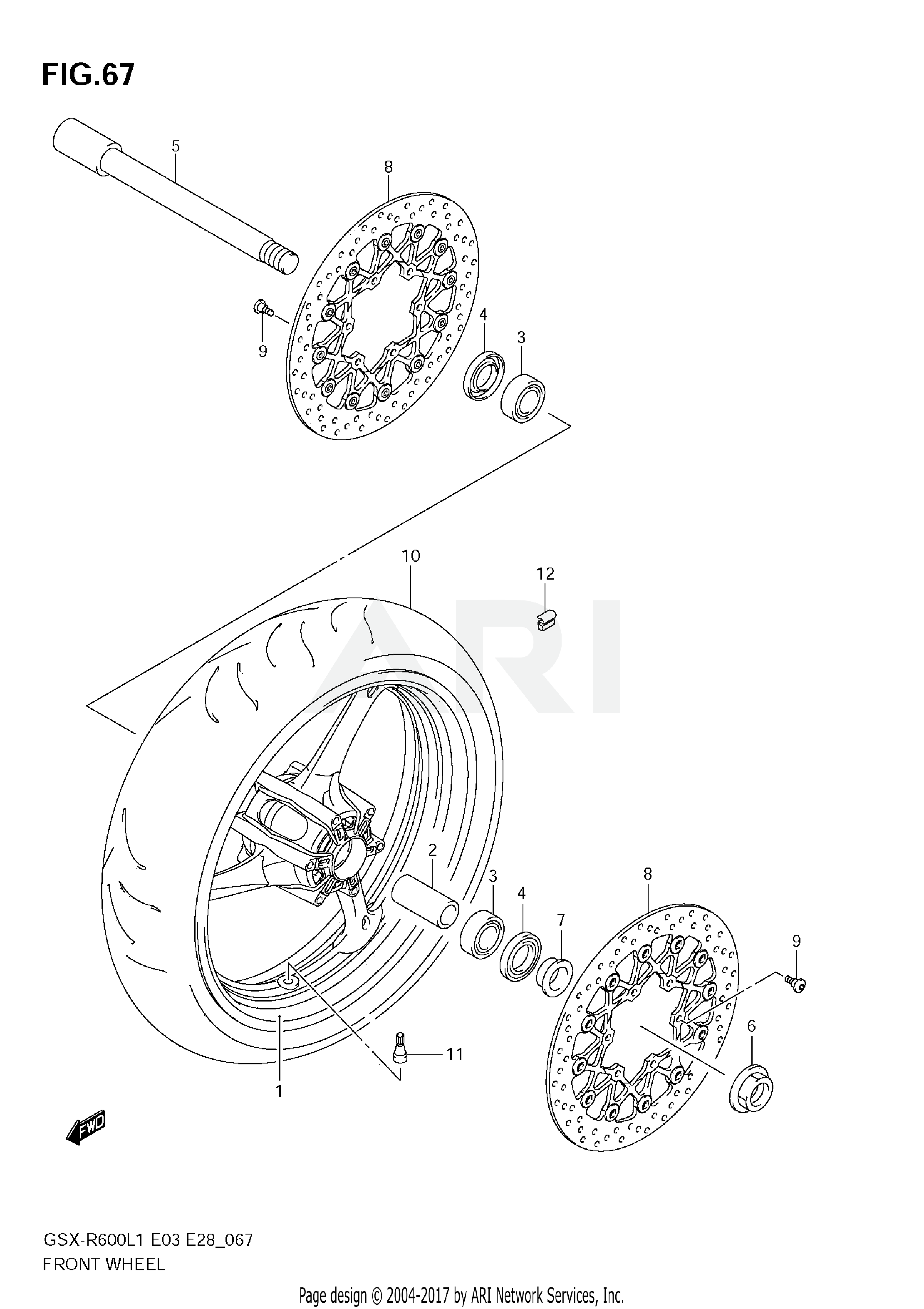 FRONT WHEEL