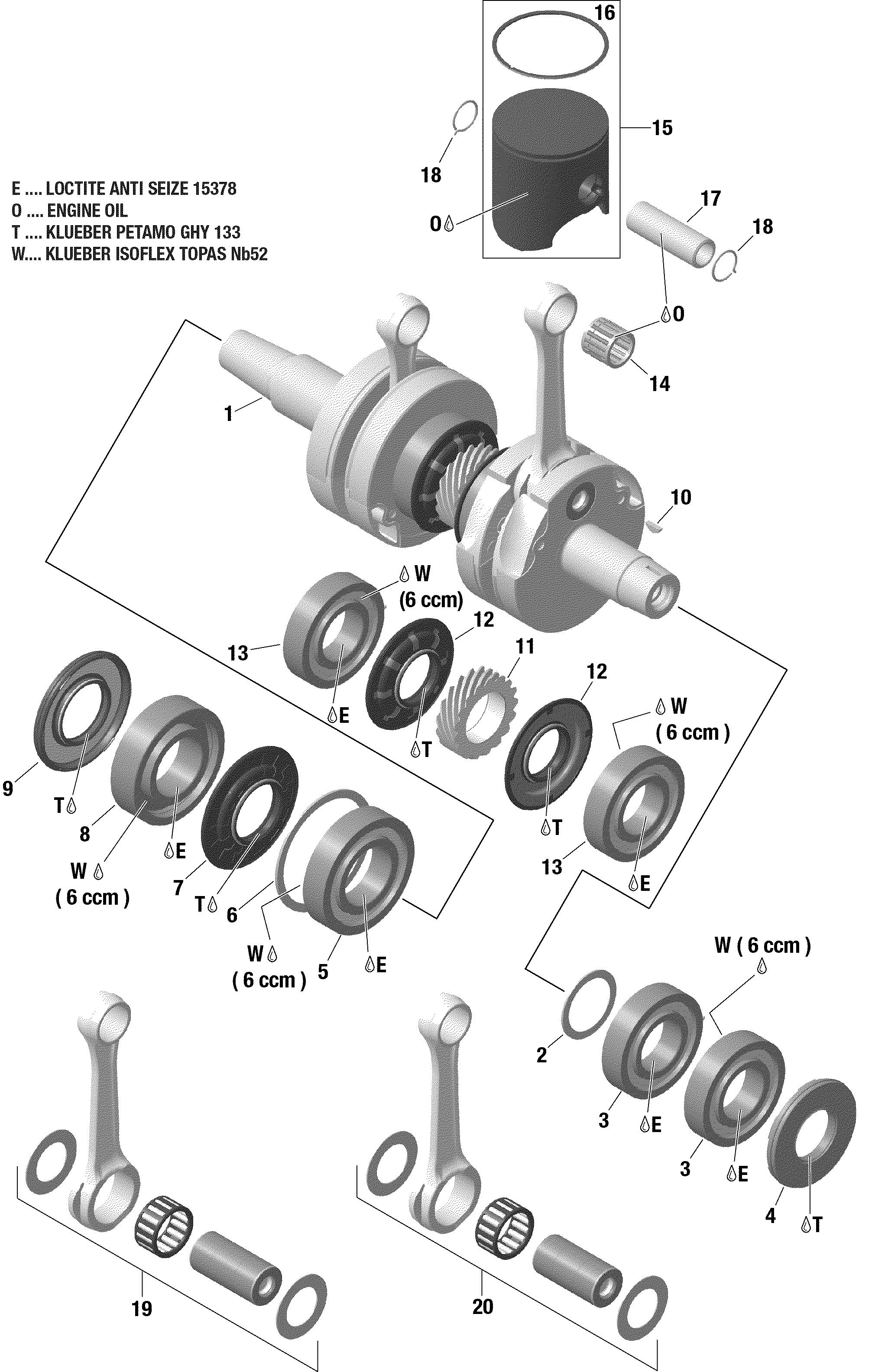 Crankshaft And Pistons