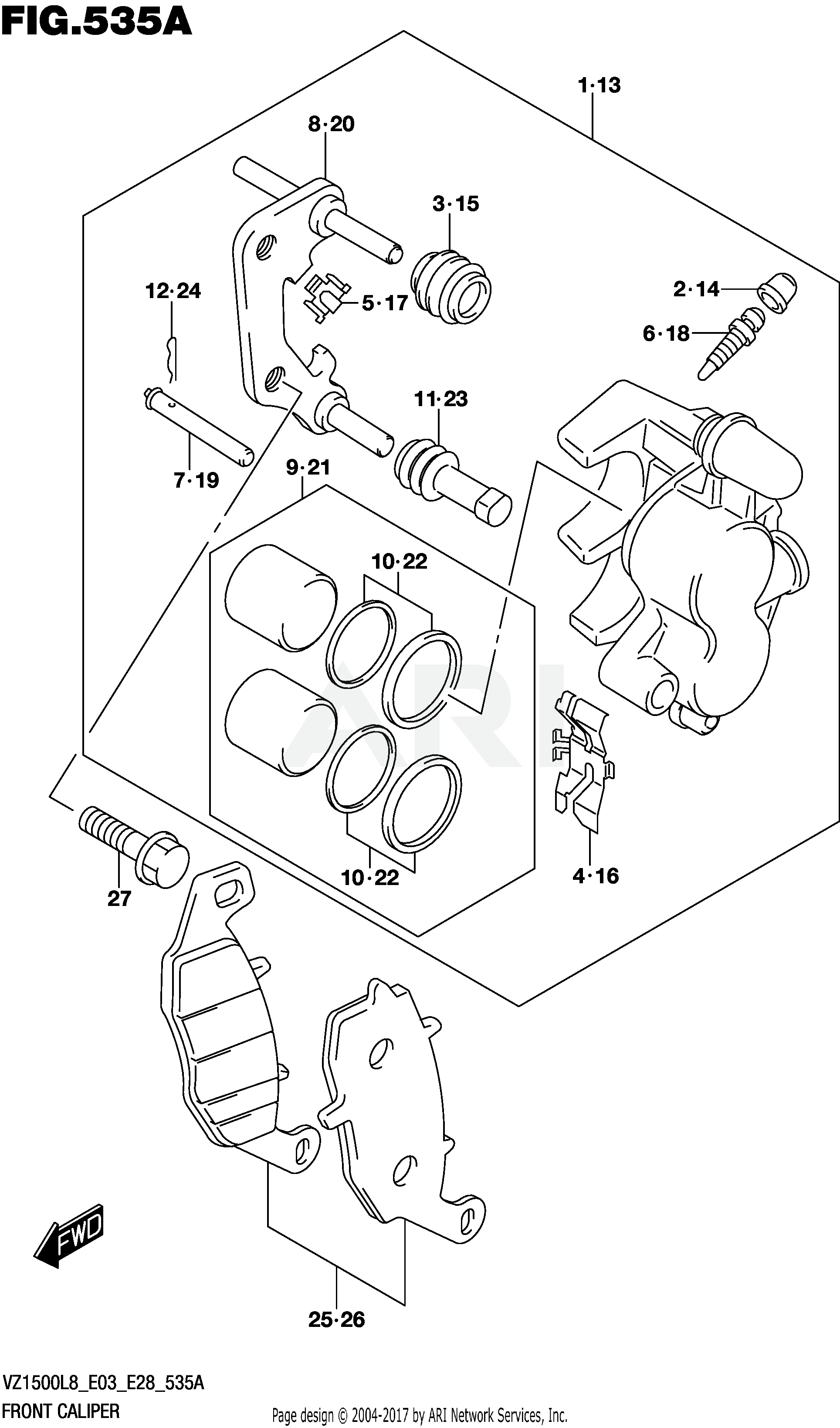 FRONT CALIPER