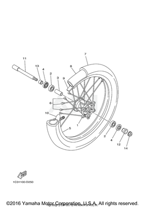 FRONT WHEEL