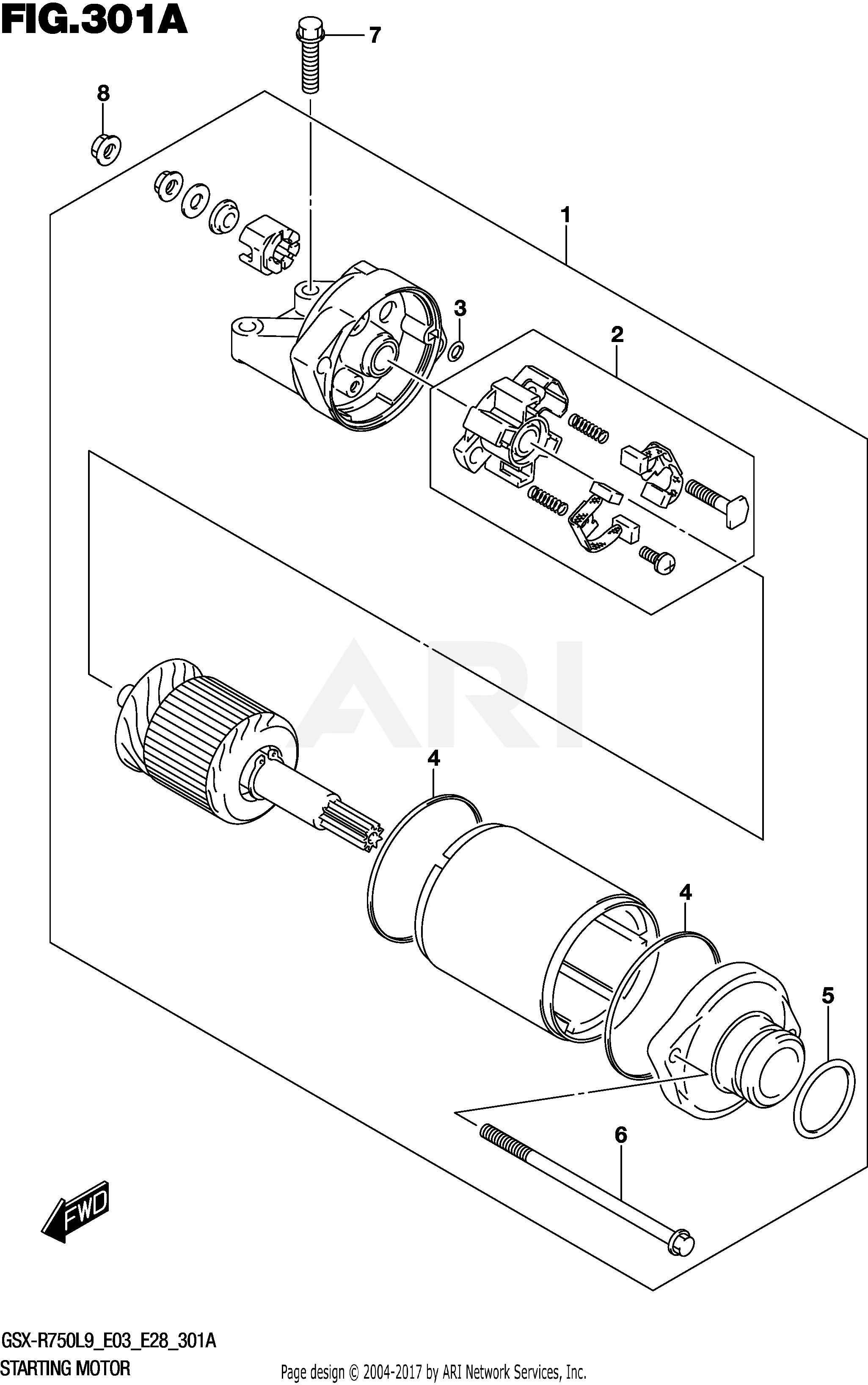 STARTING MOTOR