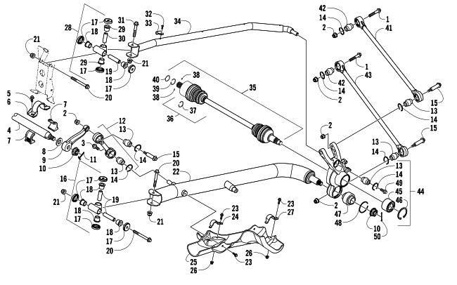 REAR SUSPENSION ASSEMBLY