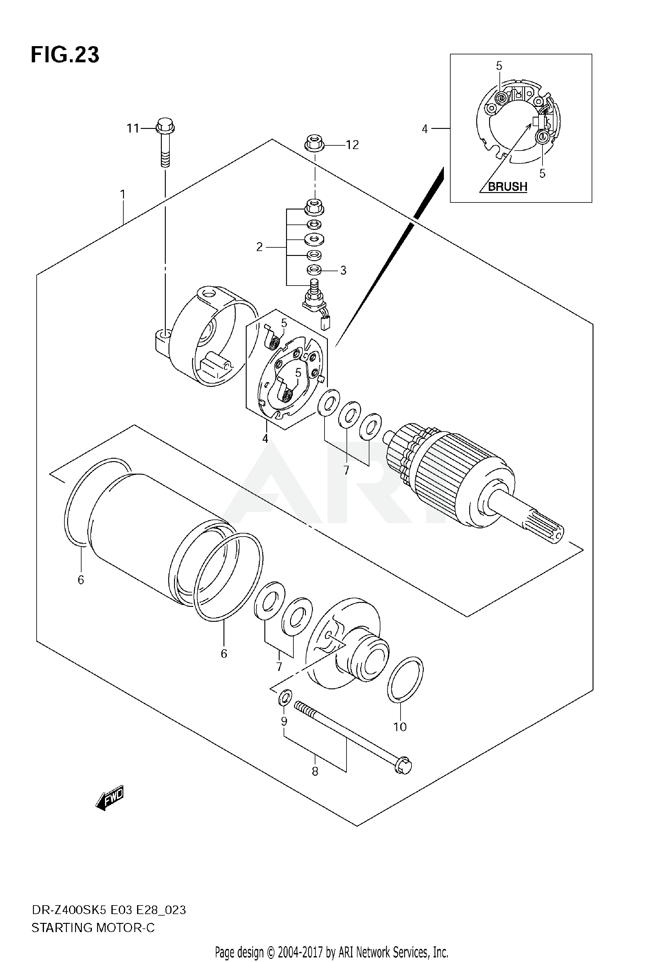 STARTING MOTOR