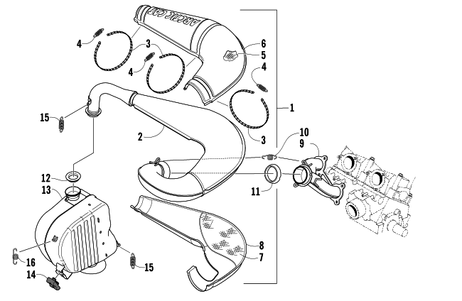 EXHAUST ASSEMBLY