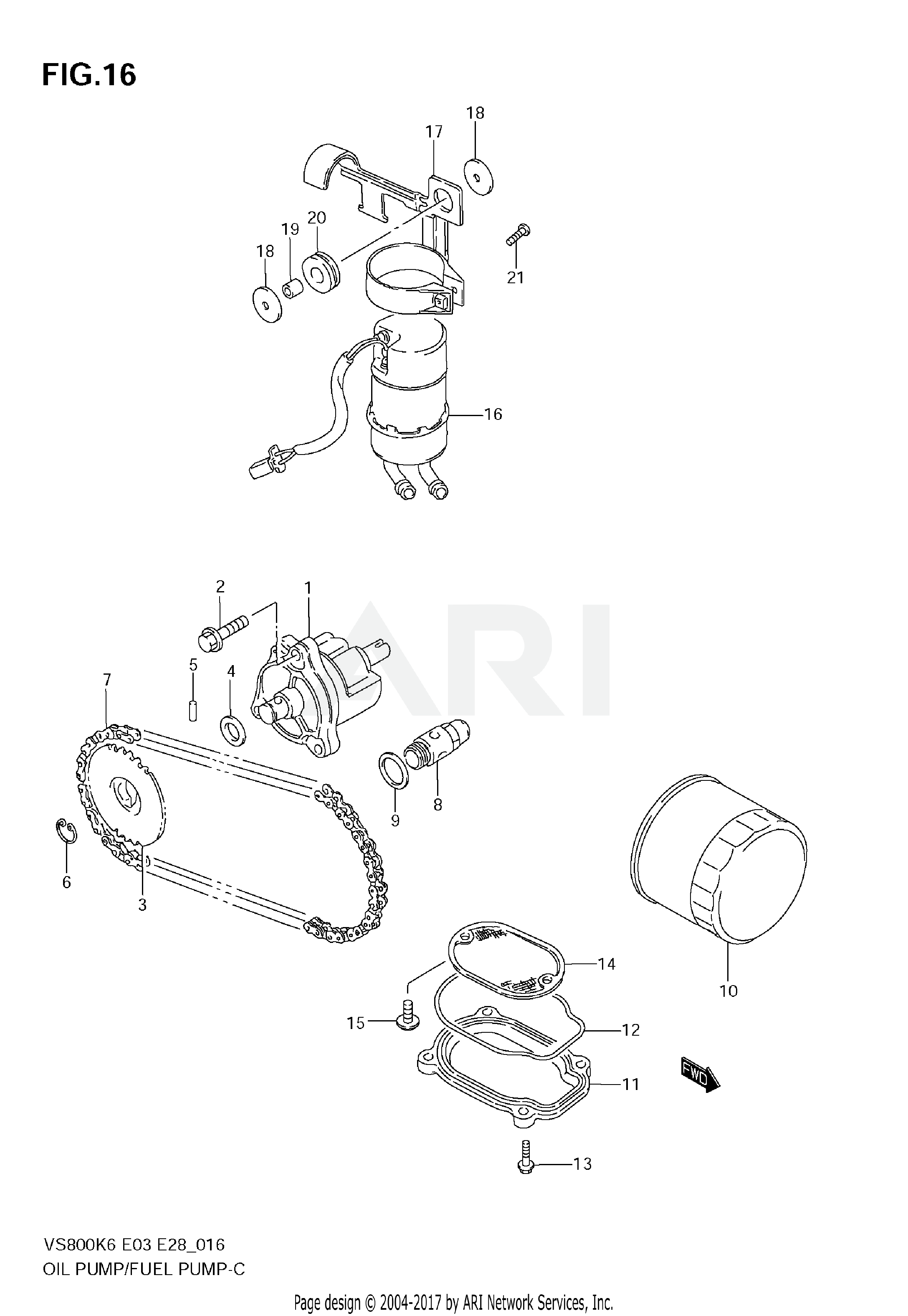 OIL PUMP - FUEL PUMP