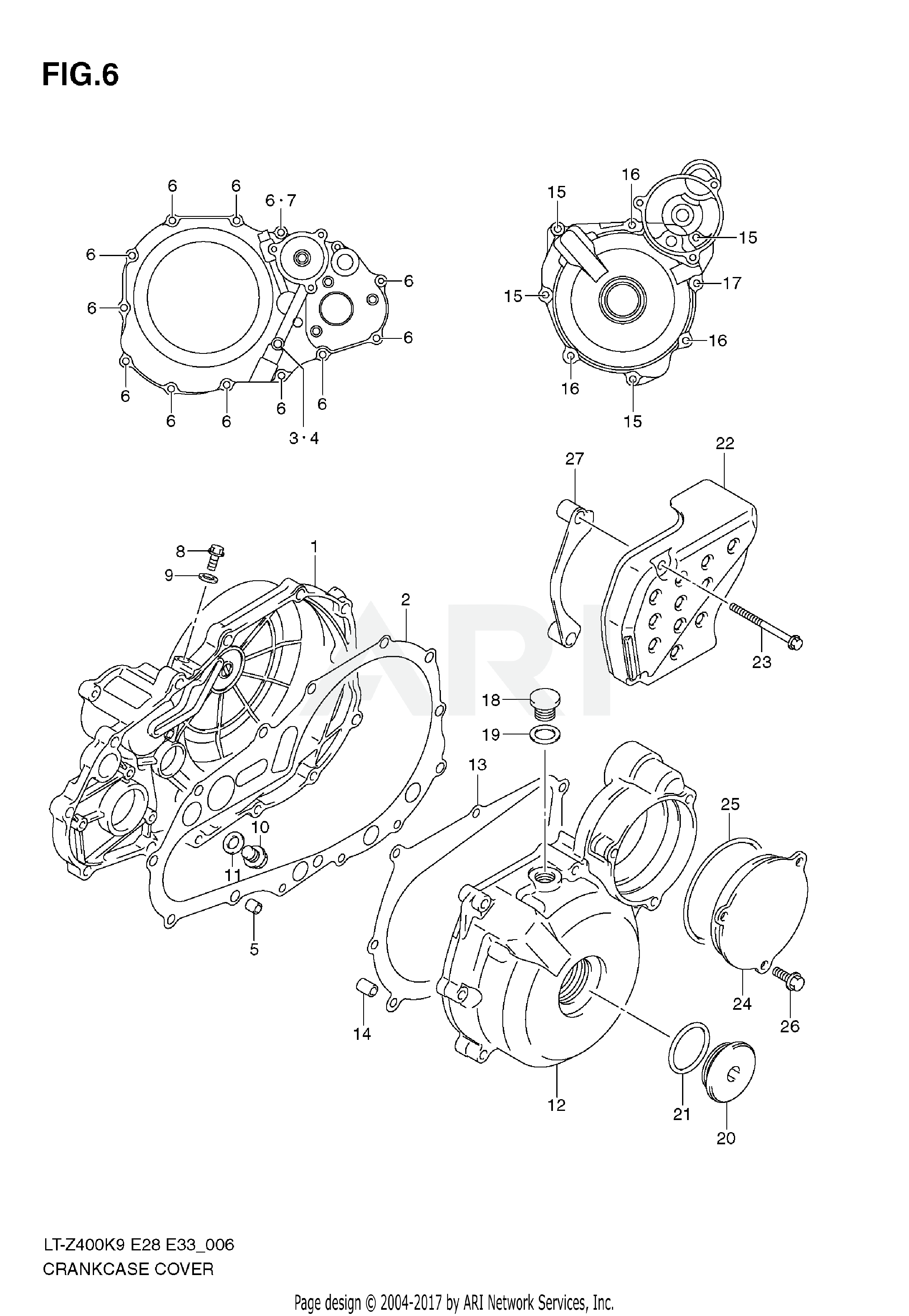 CRANKCASE COVER