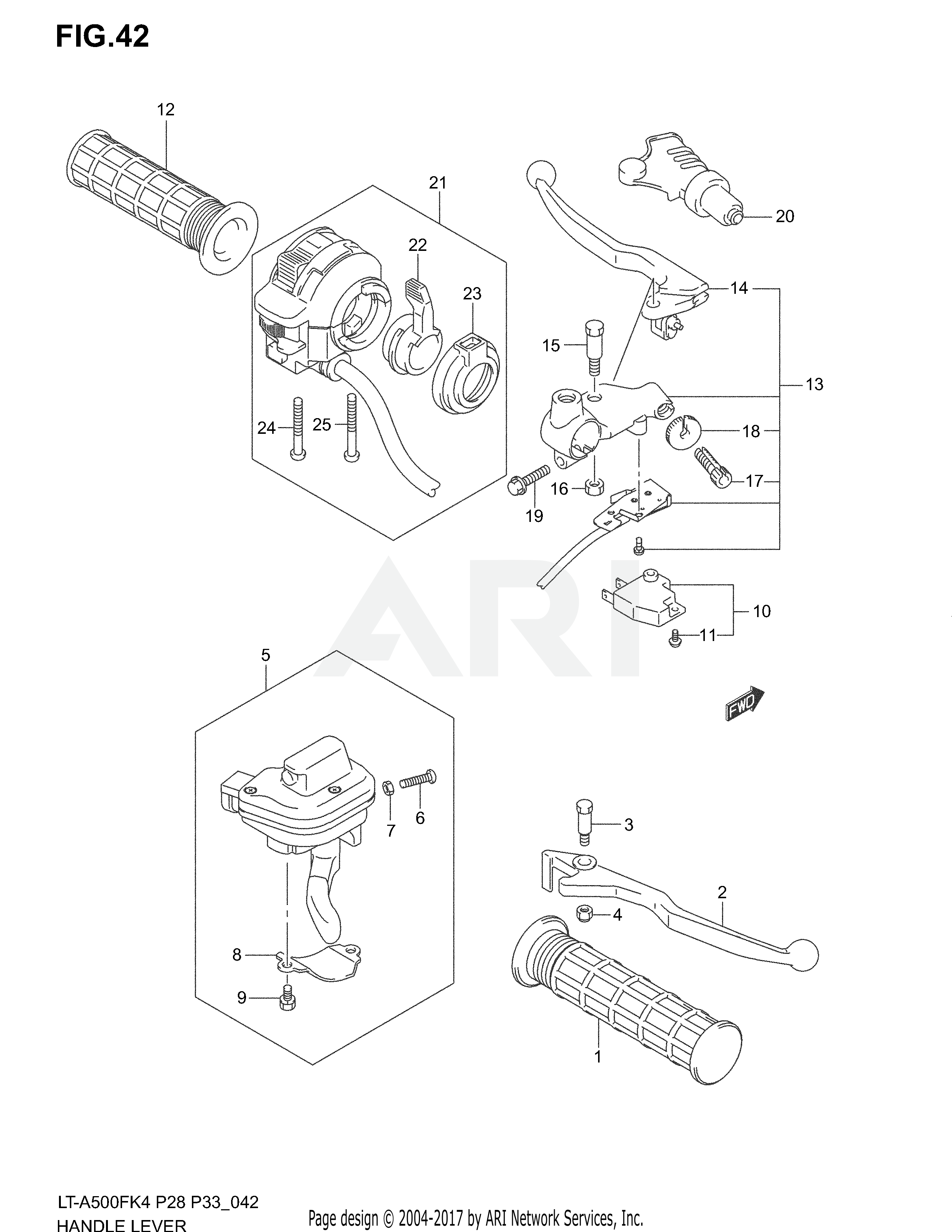 HANDLE LEVER