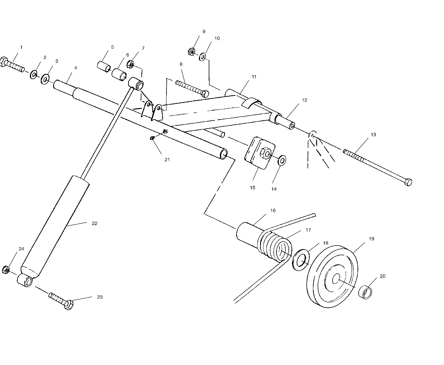 REAR TORQUE ARM - S03LT3AS (4977787778B06)