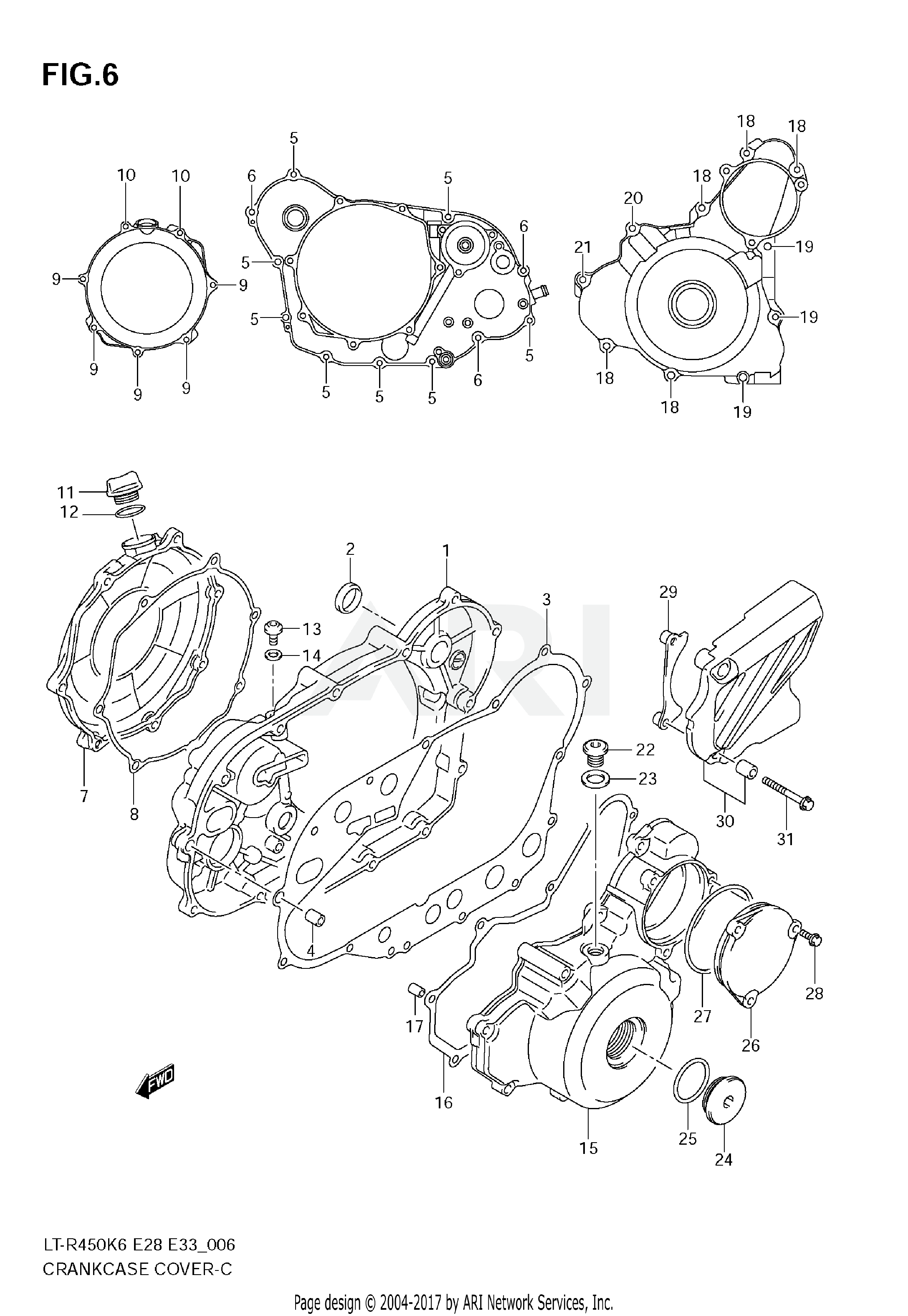 CRANKCASE COVER